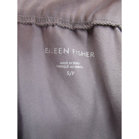 Eileen Fisher Pants Small Leggings Wide Leg Pull On Crop Organic * - Picture 8 of 10